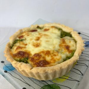 tarta de verduras keto
