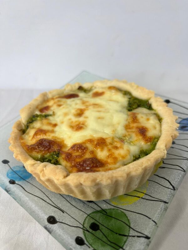 tarta de verduras keto